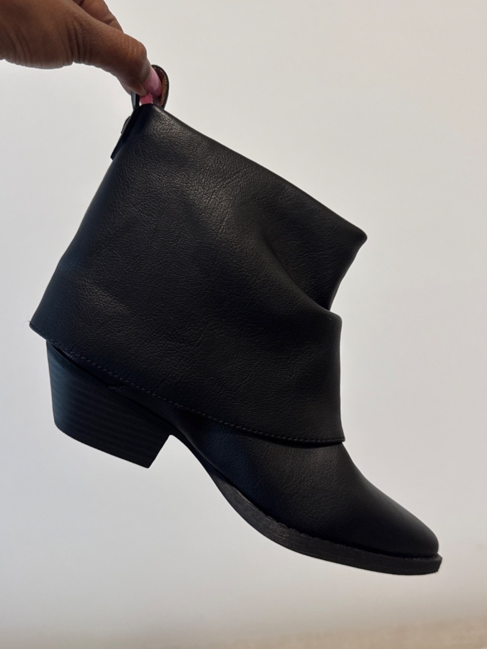 5.5 Foldover Ankle Boots